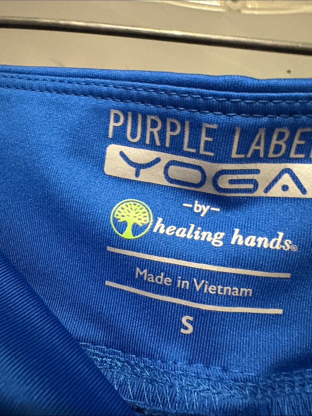 healing hands Cobalt Blue Flare Scrub Pants - Picture 2 of 4